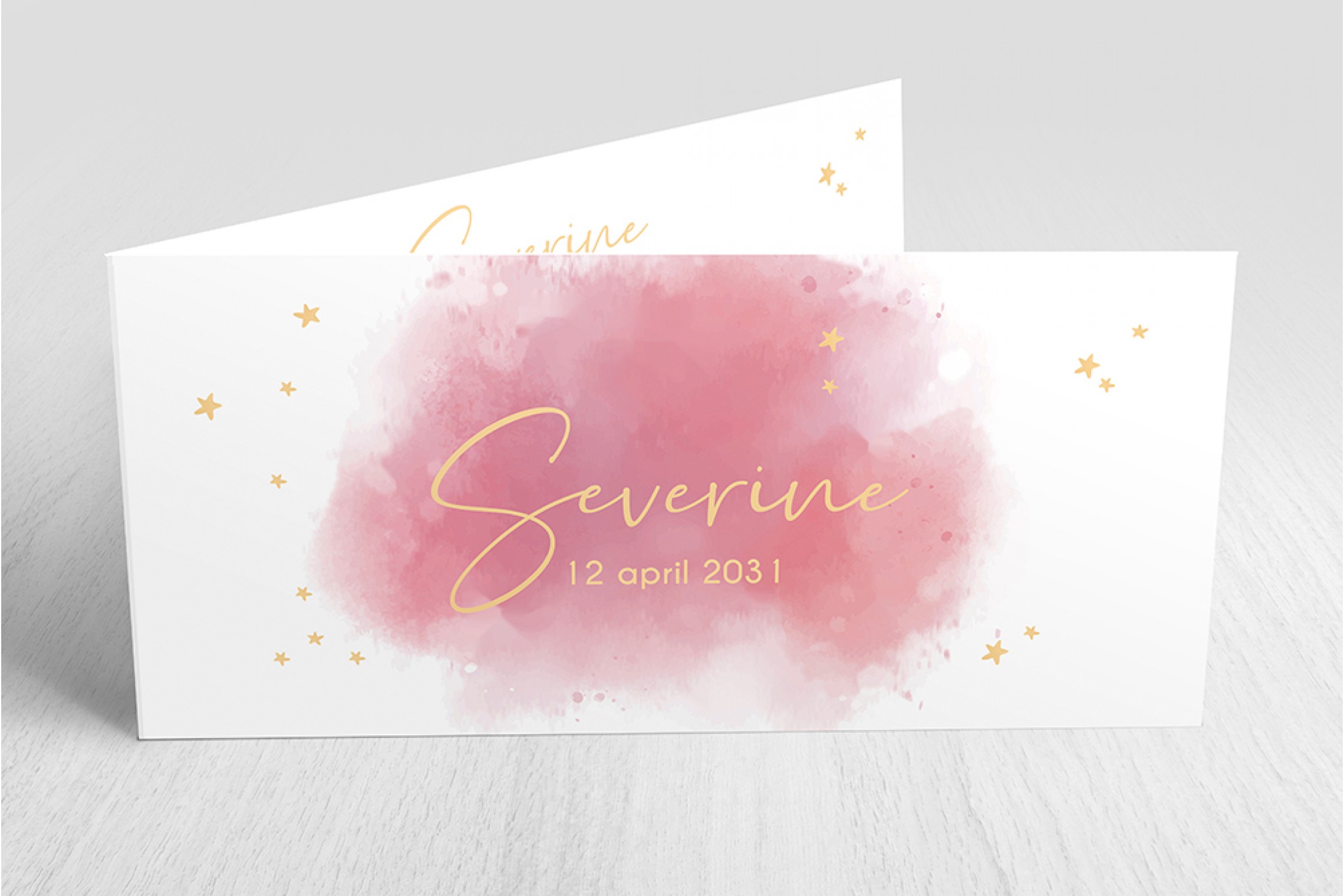 Aquarel met sterren